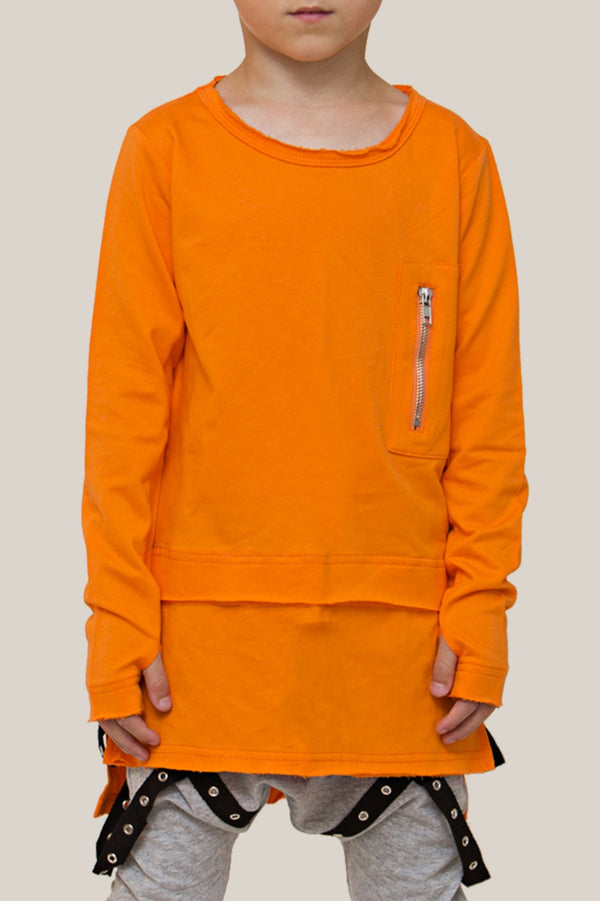 zipper-conversion-long-sleeve-tee-in-orange