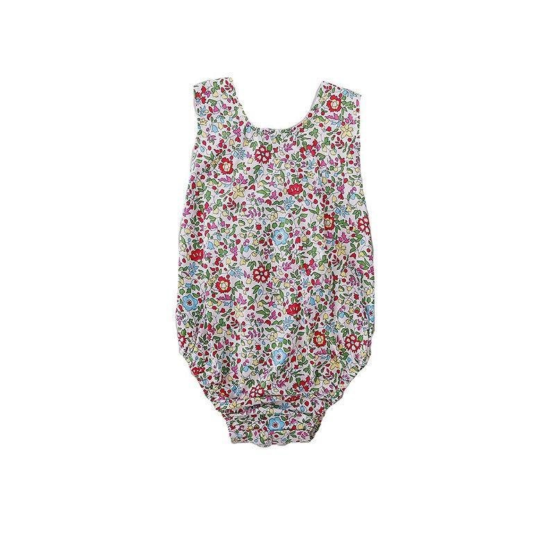Peggie Anais Playsuit Spring Floral in multi colour print