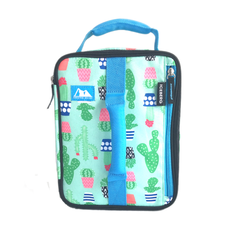 Arctic Zone Expandable Lunch Pack Cactus in Green