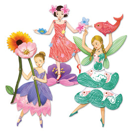 Djeco Fairies Paper Puppets