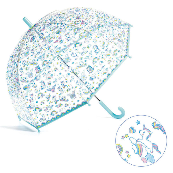 Djeco Unicorn PVC Child Umbrella