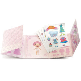 Djeco Miss Lilypink Tinyly Removable Stickers Set