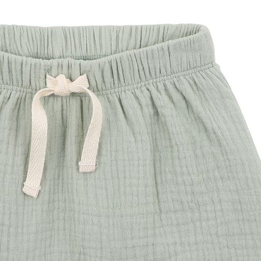 Bebe Crinkle shorts in green