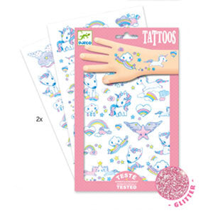 Djeco Unicorns Tattoos
