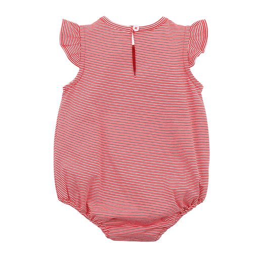 Bebe Miss Koala Xmas Bodysuit in red stripe