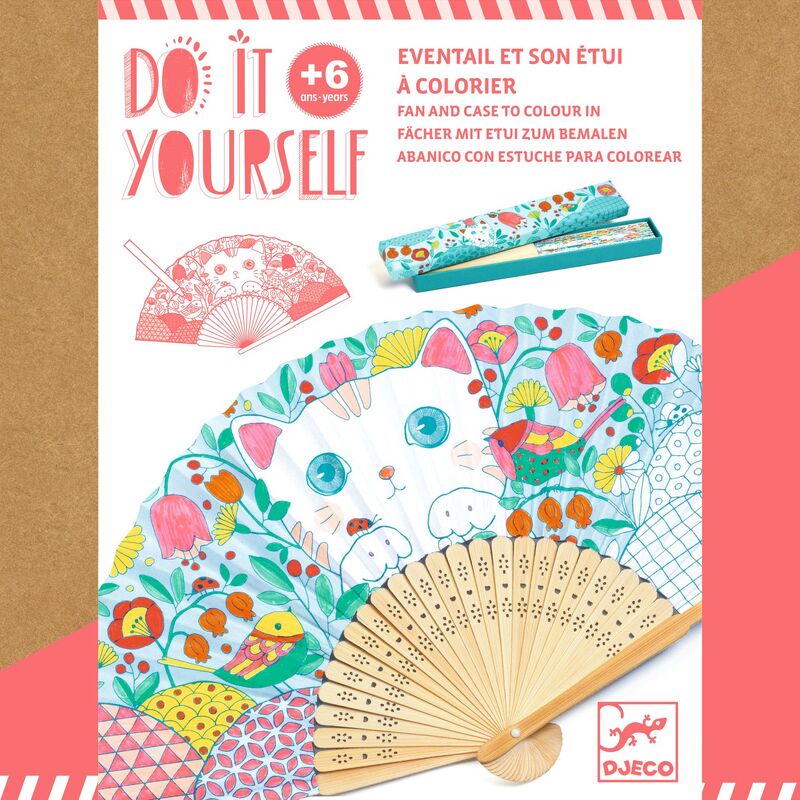 Djeco Do It Yourself Koneko Fan