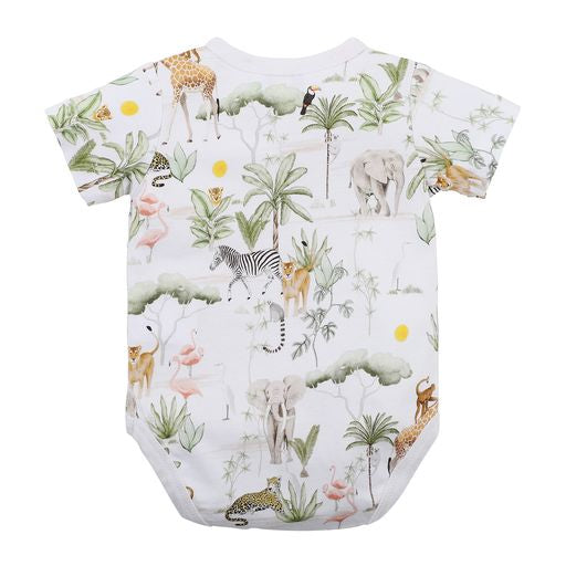 Bebe Lucas Henley Bodysuit