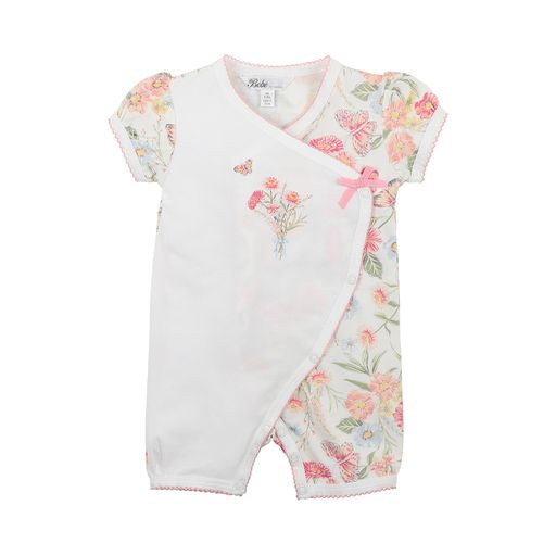 Bebe Annie ss wrap romper