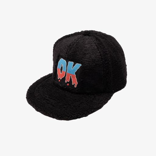 Band of Boys Fluffy Hip Hop Cap in Black