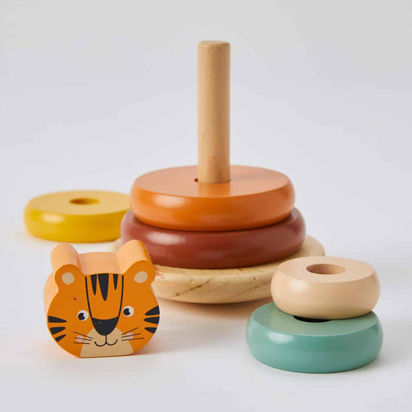 Zookabee Wooden Tower - Tiger