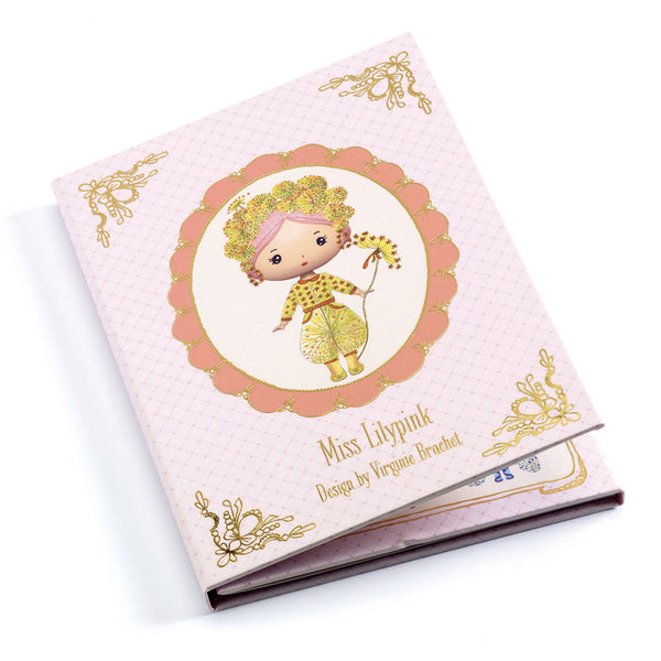 Djeco Miss Lilypink Tinyly Removable Stickers Set