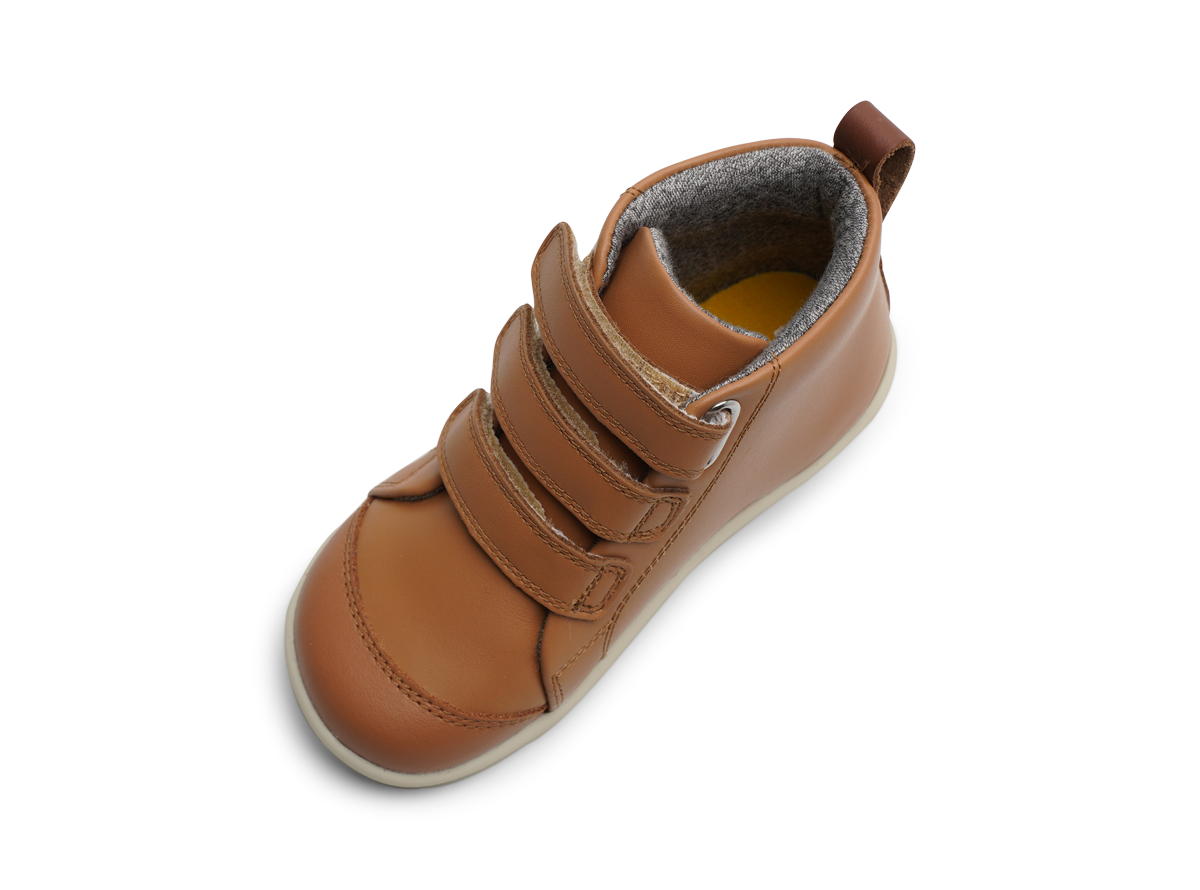 Bobux I-Walk Hi Court Boots caramel in brown