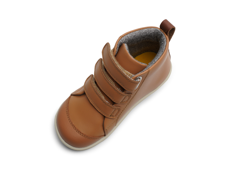 Bobux I-Walk Hi Court Boots caramel in brown