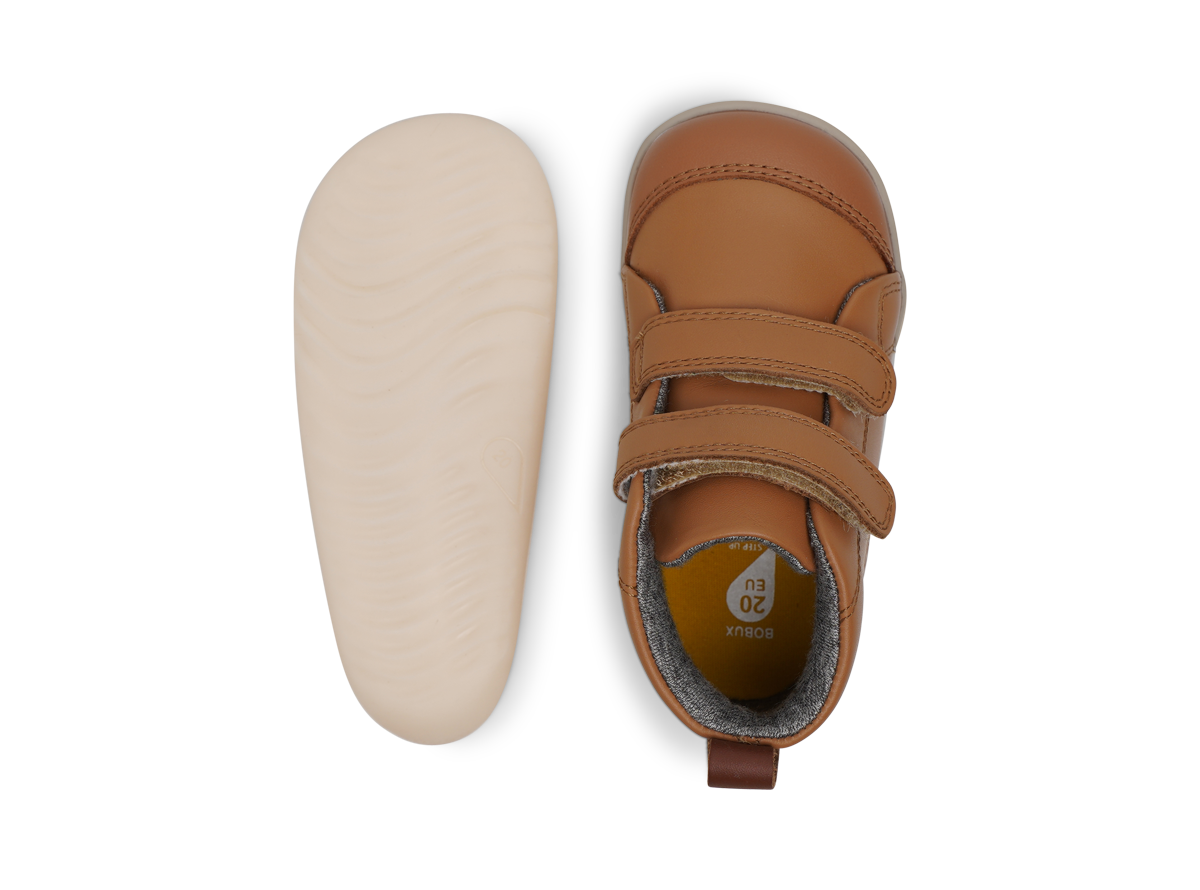 BOBUX Step up Hi Court boot caramel in Brown