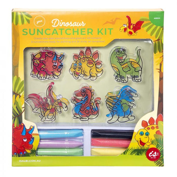 Isalbi Make Your Own Suncatcher Kit - Dinosaur