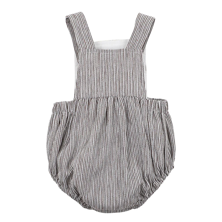 Bebe Jesse Woven stripe bodysuit