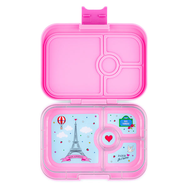 YumBox PANINO Bento Lunch Box Paris Je T’aime in Fifi Pink