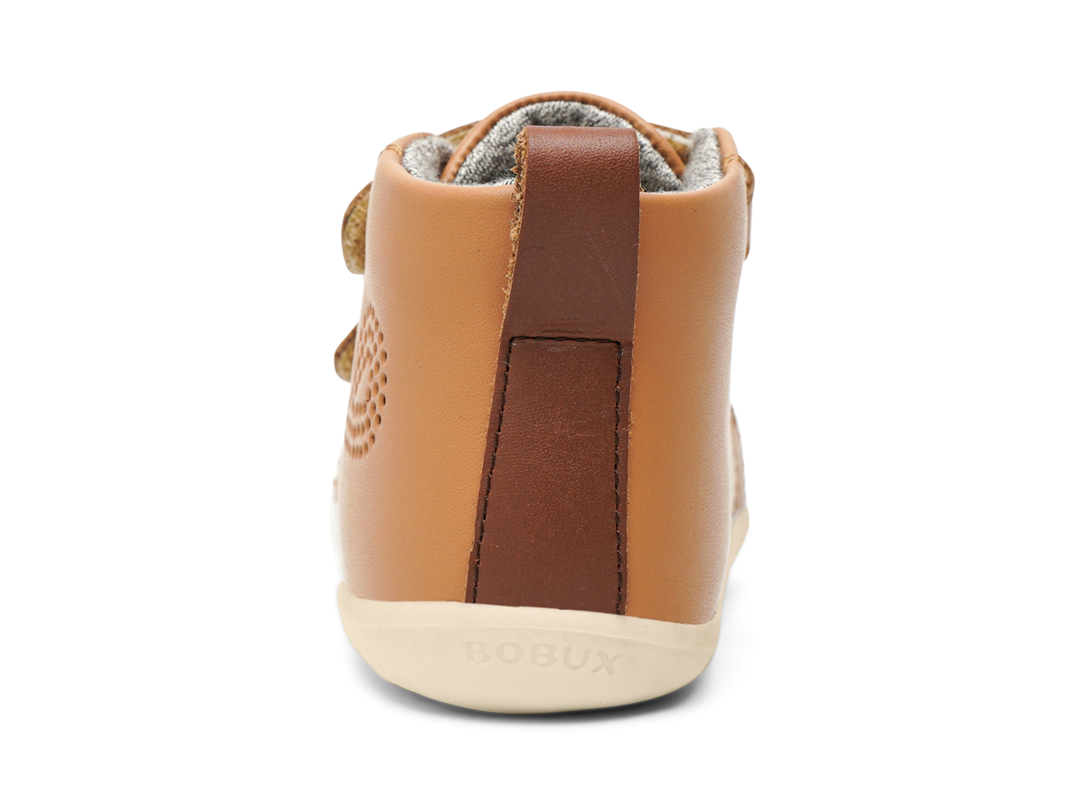 BOBUX Step up Hi Court boot caramel in Brown