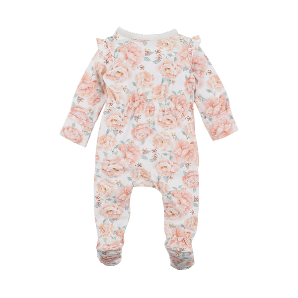 Bebe coco print zip onesie in multicolour