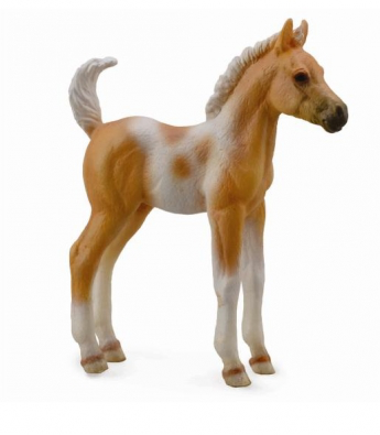 Collecta Pinto Foal Standing Palomino (M)
