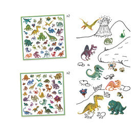 Djeco Dinosaurs 160 Stickers