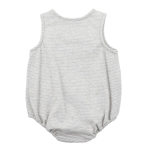 Bebe Master Koala Xmas Bodysuit in grey stripe