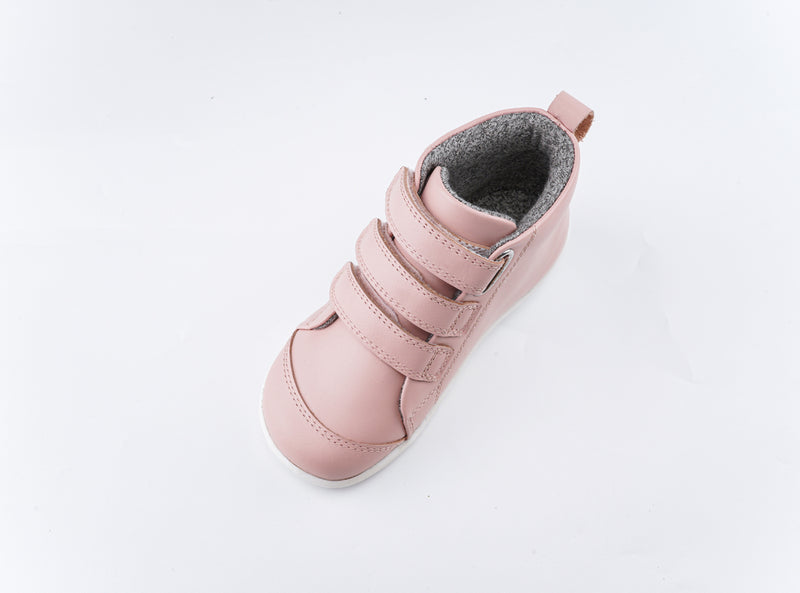 Bobux I-Walk Hi Court Boots seashell in pink