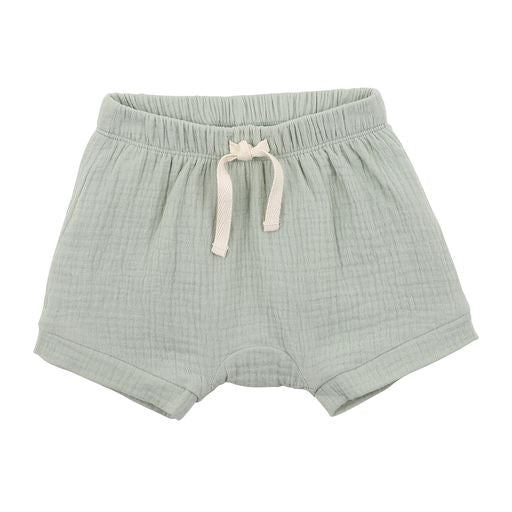 Bebe Crinkle shorts in green