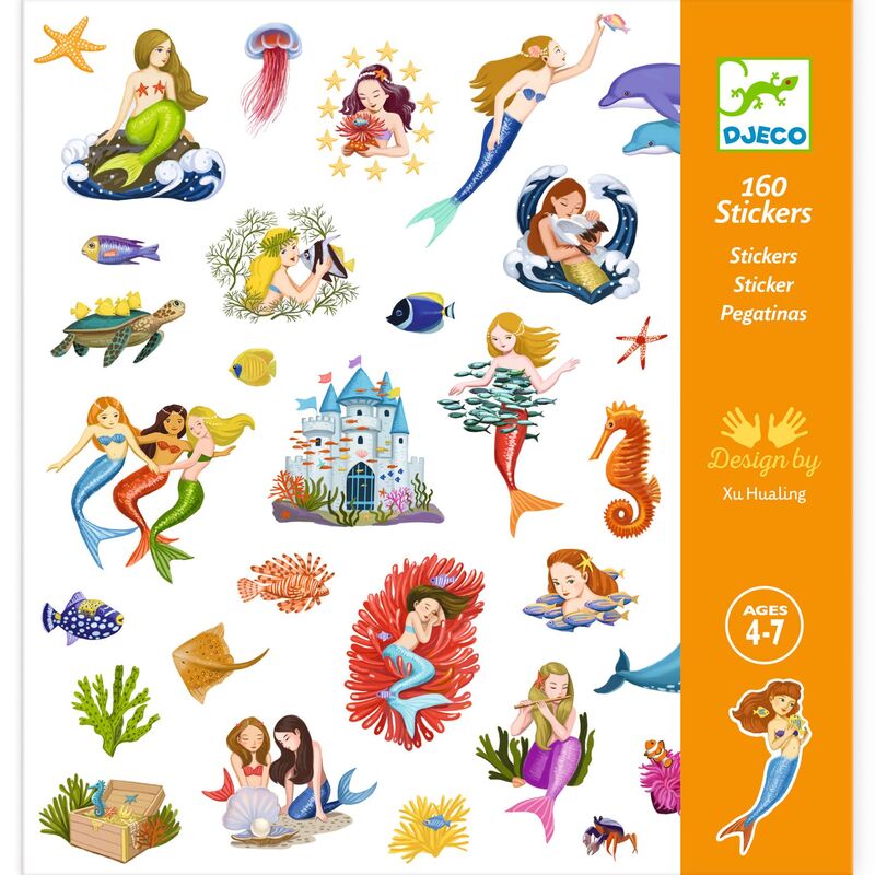 Djeco Mermaids Stickers