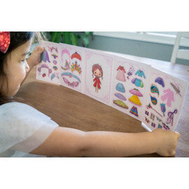 Djeco Miss Lilyruby Tinyly Removable Stickers Set