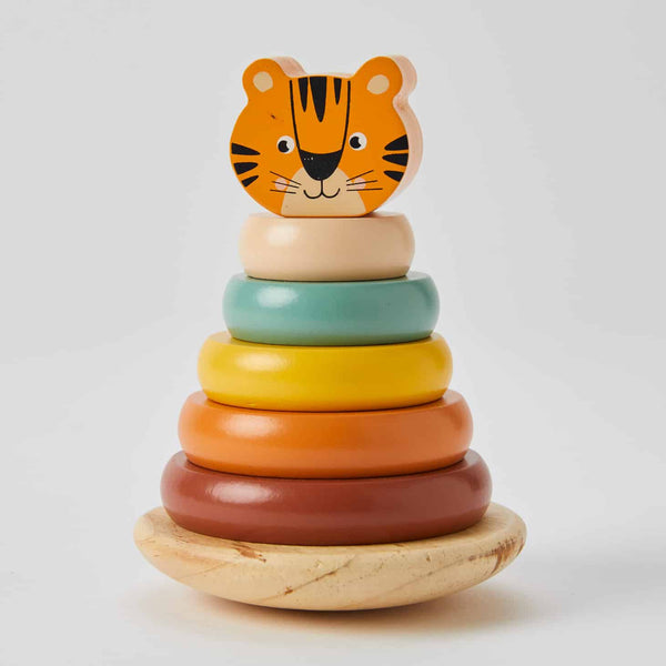 Zookabee Wooden Tower - Tiger