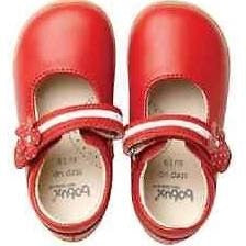 Bobux Pretty Paris Dress Shoe in red