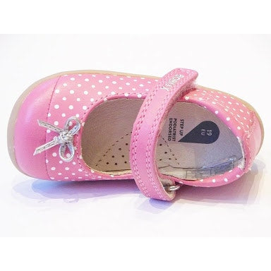 BOBUX Step Up Swing Ballet Peony White Dots in pink