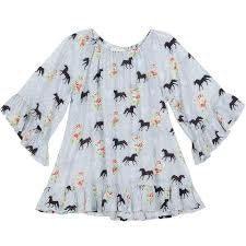 frilled-coverup-spring-horse-in-multi colour print